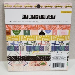 Crate Paper Here and There collection paperpad